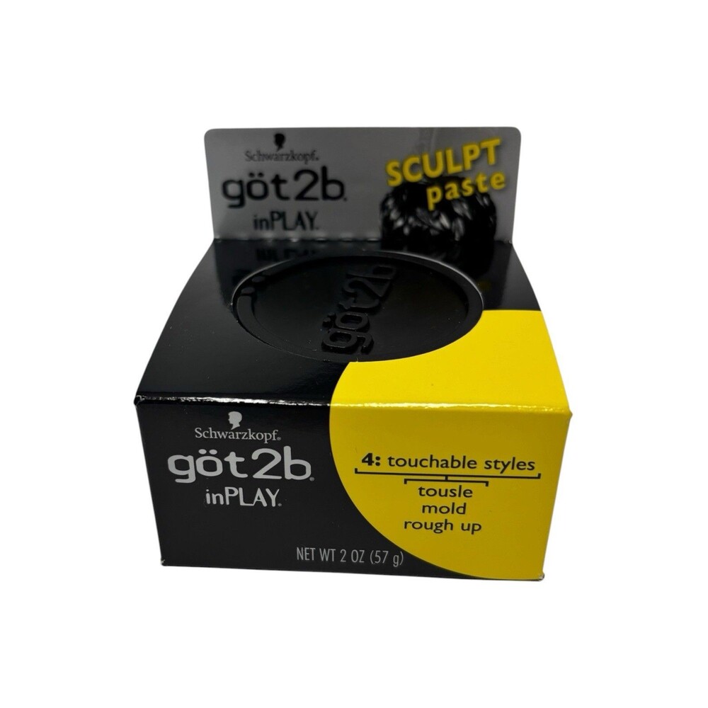 Schwarzkopf Got2b Inplay Hair Sculpt Paste 2 Oz